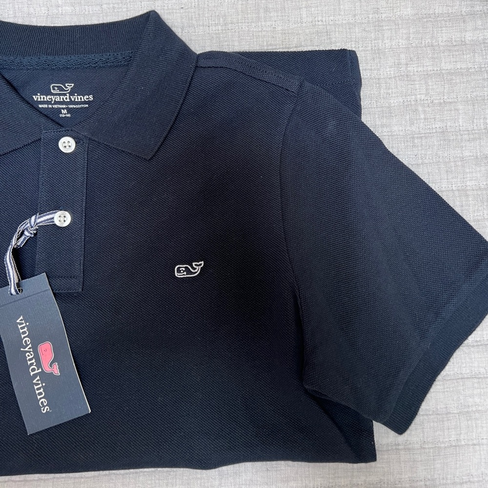 Navy Vineyard Vines Polo side 14